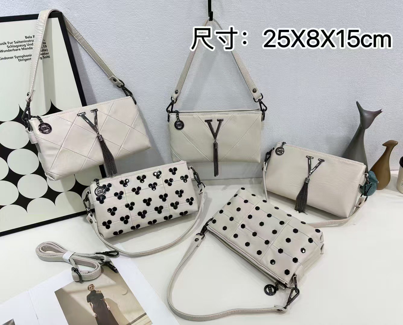 4105 Original design women's bag, fashionable new style shoulder crossbody handheld ladies bag, factory direct supply - Image 1