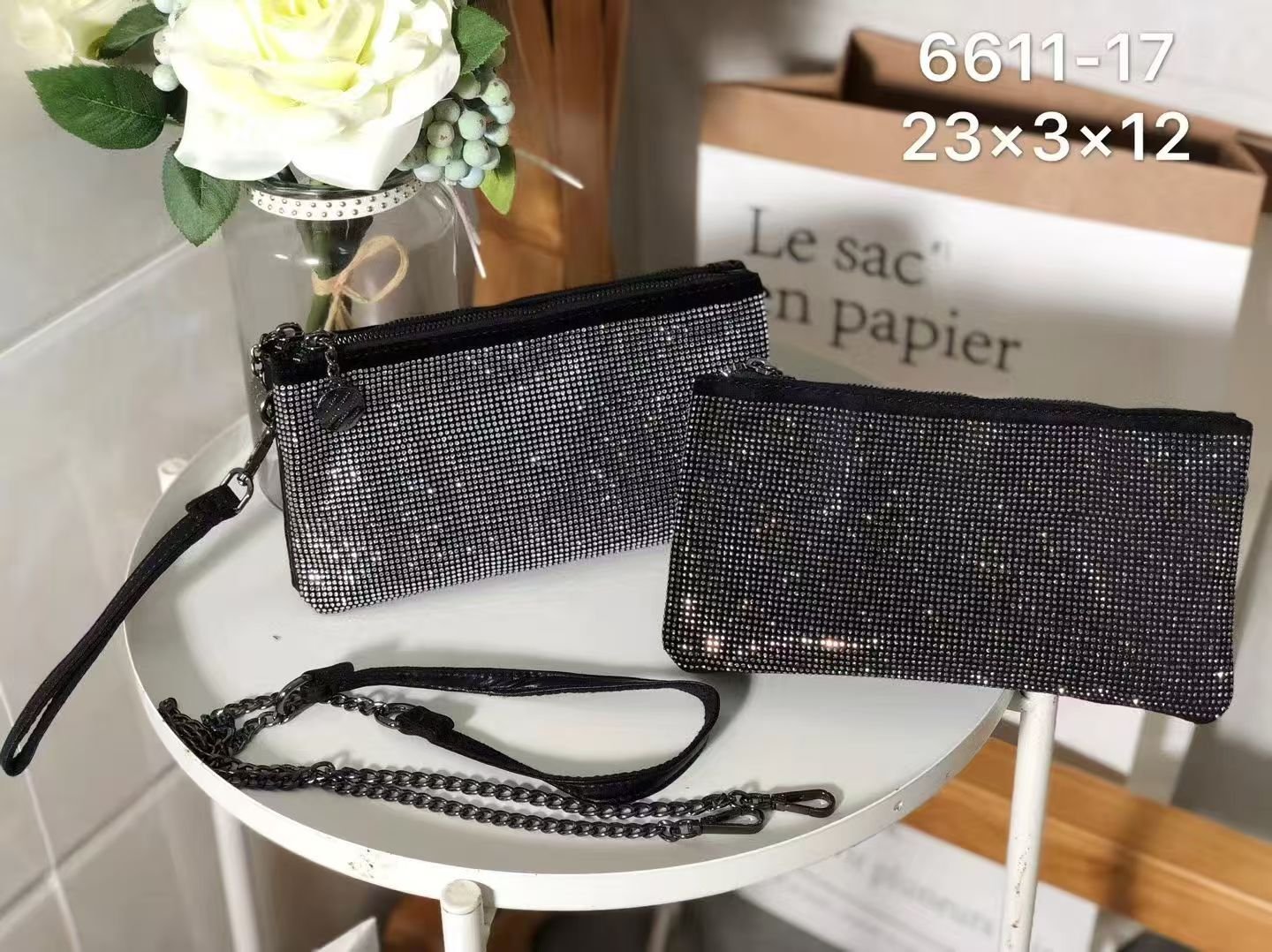 6611-17 Original design women's bag, fashionable new style shoulder crossbody handheld ladies bag, factory direct supply - Image 1