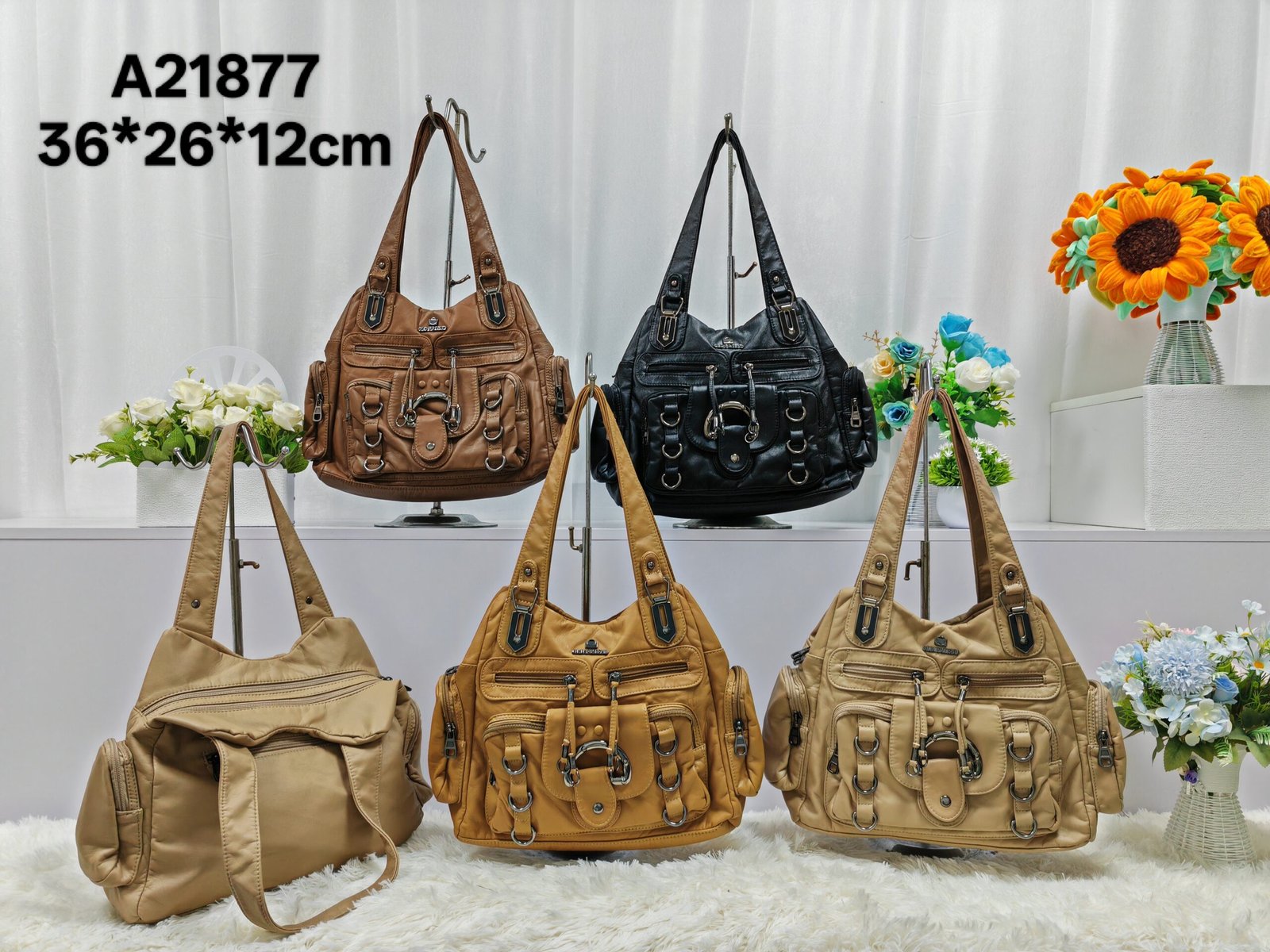 Oplus_16908288 New cross-border women's versatile bag, large capacity ladies' handbag, fashionable shoulder crossbody bag, foreign trade women's bag - Image 1