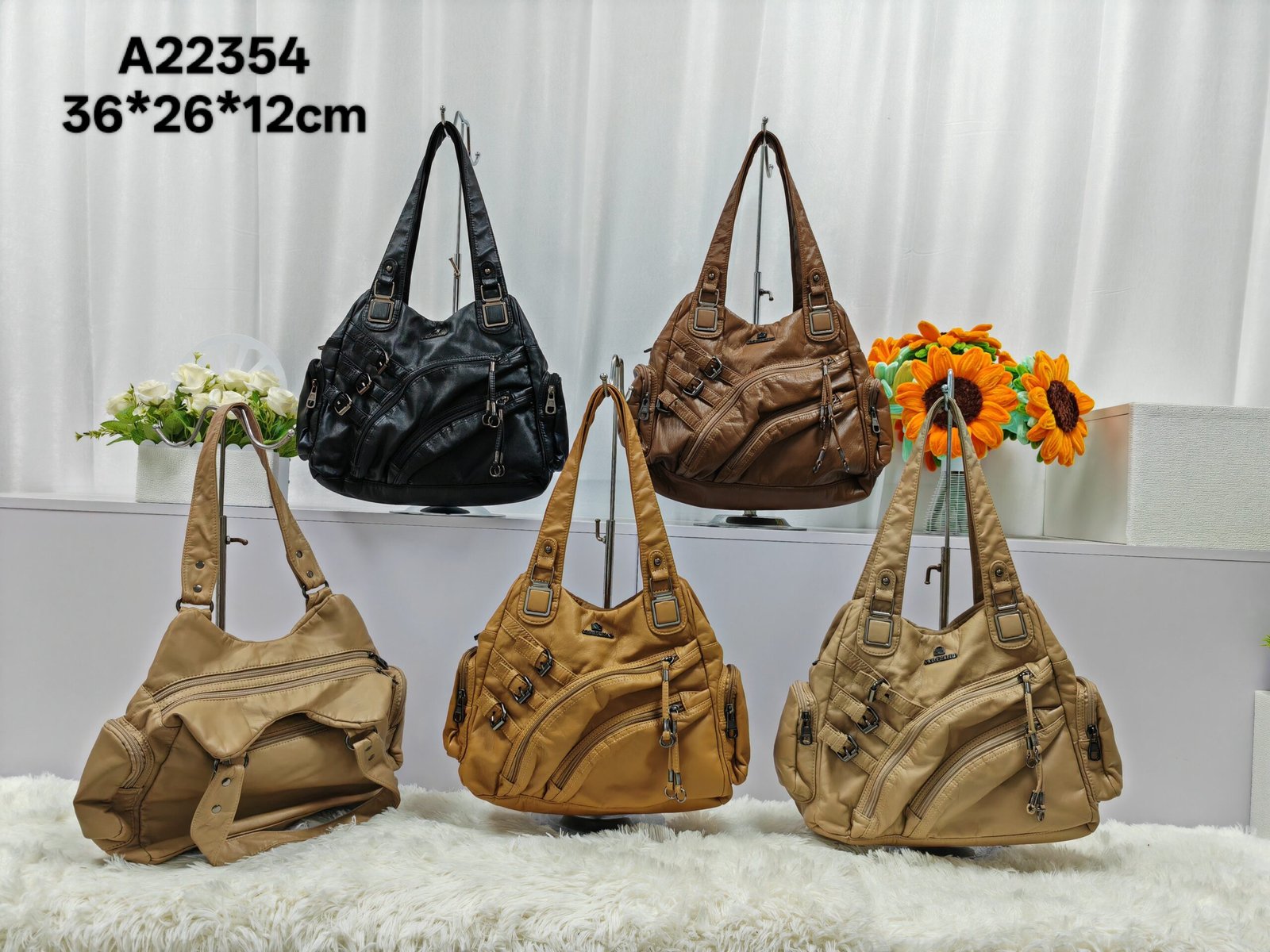 Oplus_16908288 New cross-border women's versatile bag, large capacity ladies' handbag, fashionable shoulder crossbody bag, foreign trade women's bag - Image 1