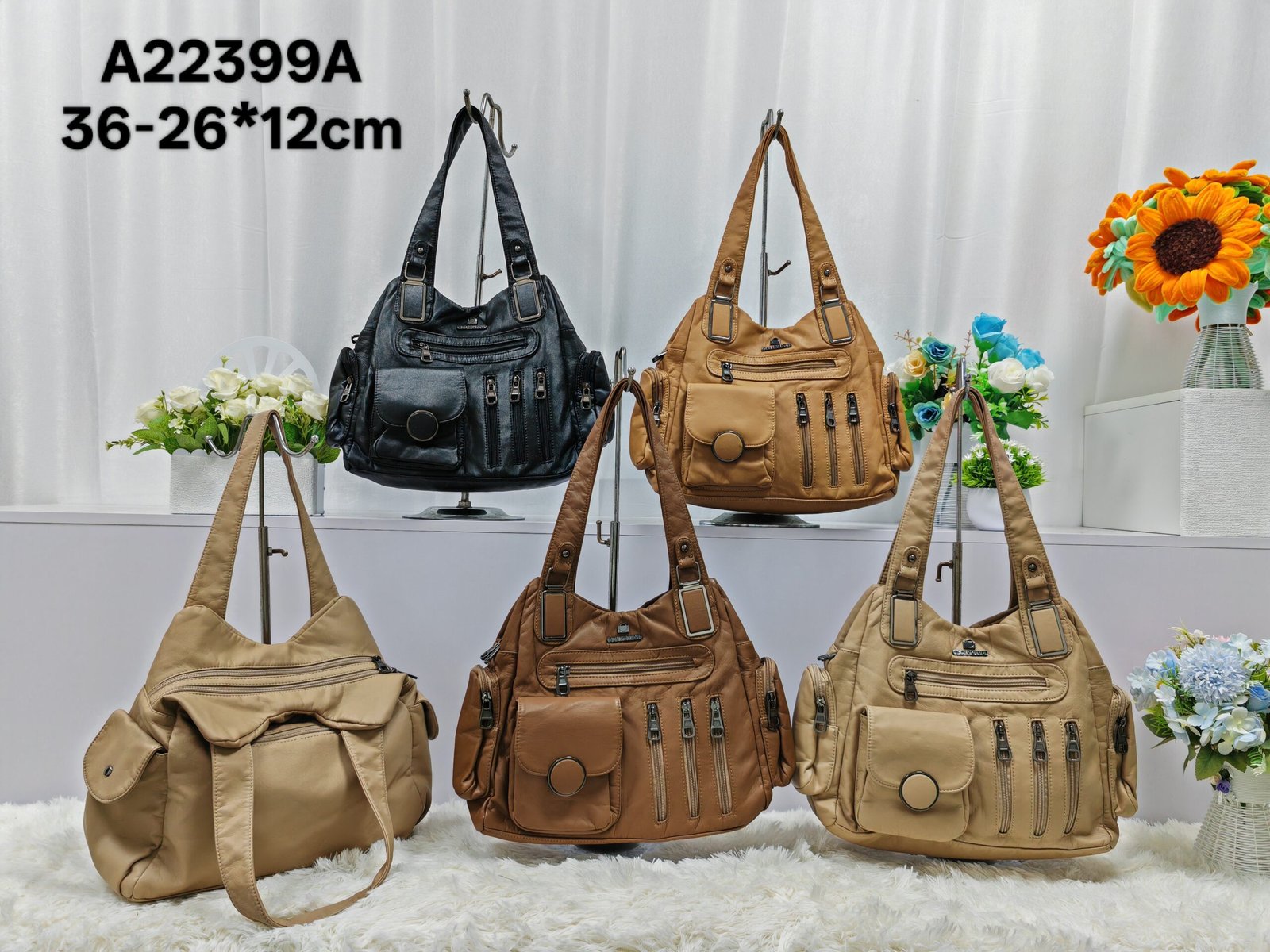 Oplus_16908288 New cross-border women's versatile bag, large capacity ladies' handbag, fashionable shoulder crossbody bag, foreign trade women's bag - Image 1