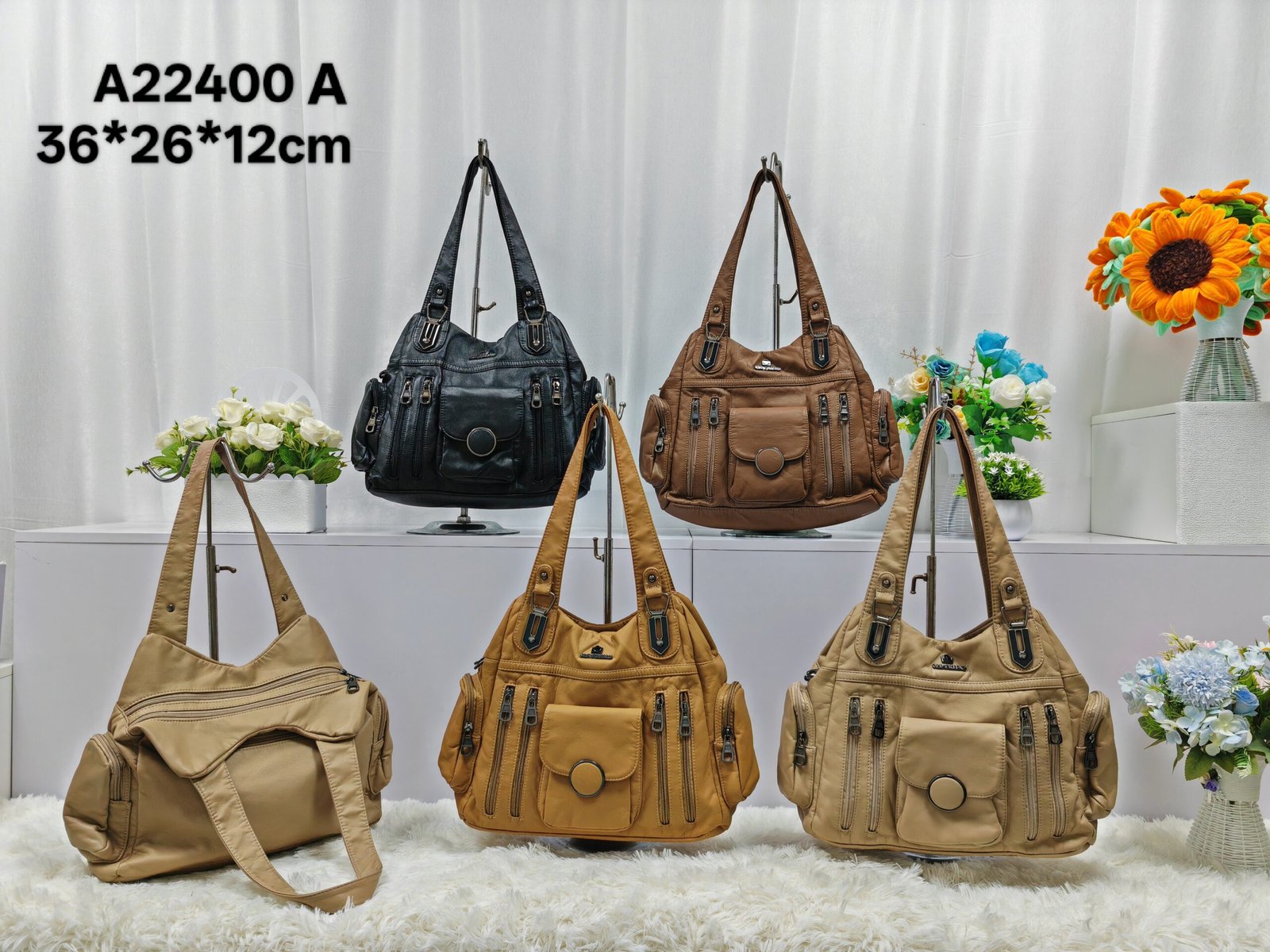 Oplus_16908288 New cross-border women's versatile bag, large capacity ladies' handbag, fashionable shoulder crossbody bag, foreign trade women's bag - Image 1