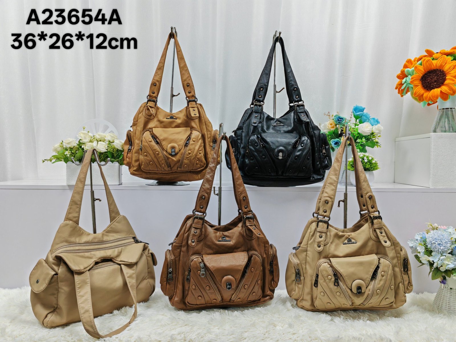 Oplus_16908288 New cross-border women's versatile bag, large capacity ladies' handbag, fashionable shoulder crossbody bag, foreign trade women's bag - Image 1