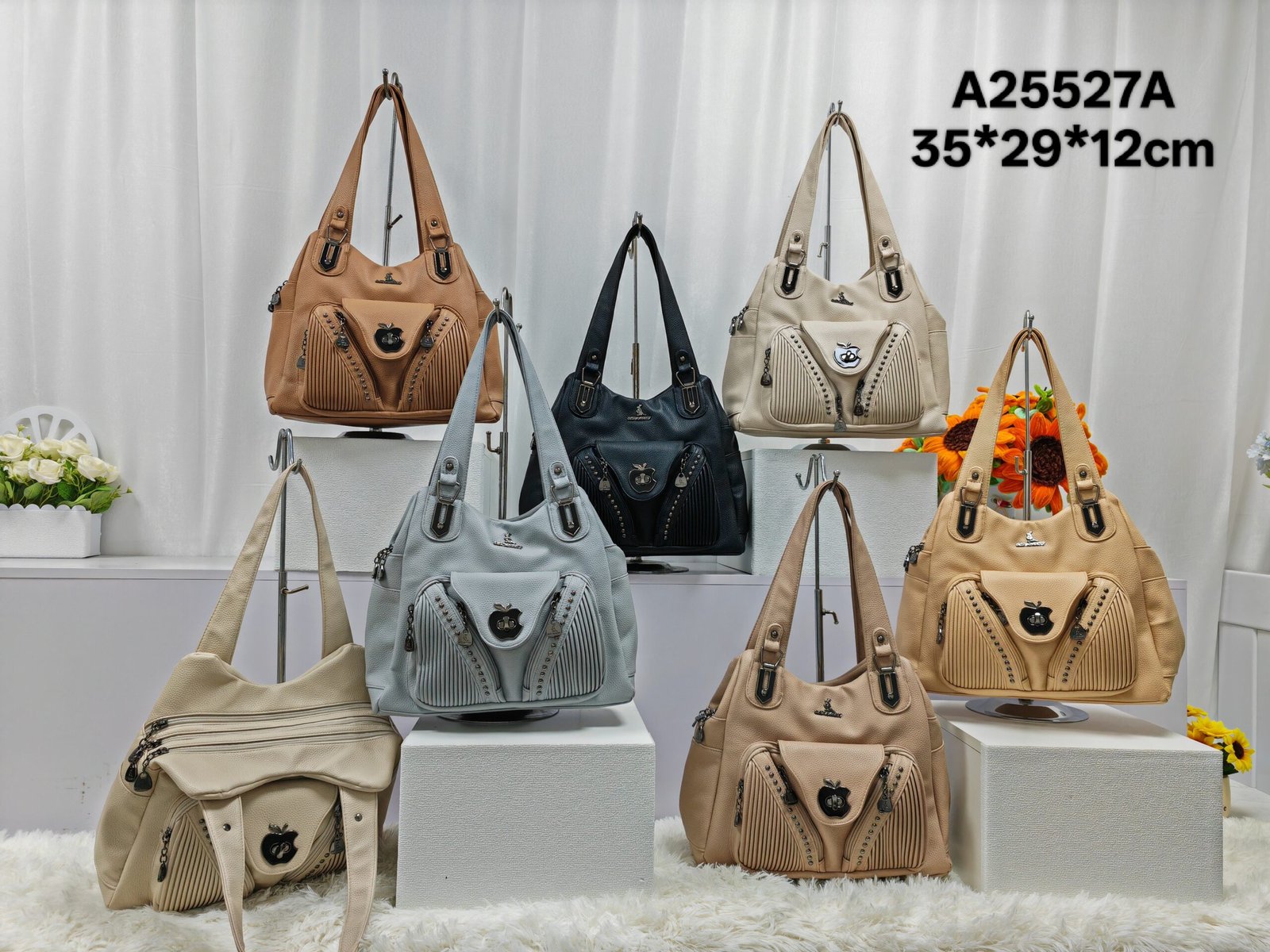 Oplus_16908288 New cross-border women's versatile bag, large capacity ladies' handbag, fashionable shoulder crossbody bag, foreign trade women's bag - Image 1