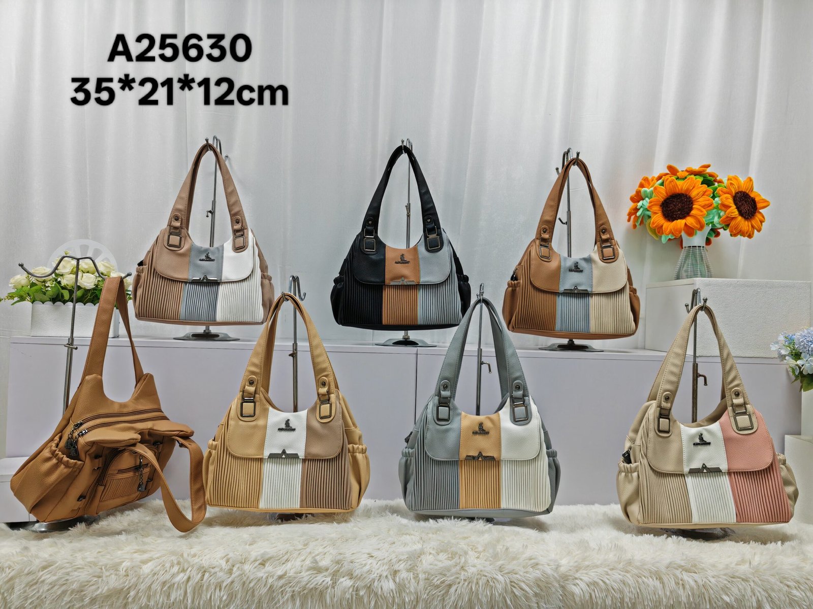 Oplus_16908288 New cross-border women's versatile bag, large capacity ladies' handbag, fashionable shoulder crossbody bag, foreign trade women's bag - Image 1
