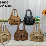New cross-border women's versatile bag, large capacity ladies' handbag, fashionable shoulder crossbody bag, foreign trade women's bag