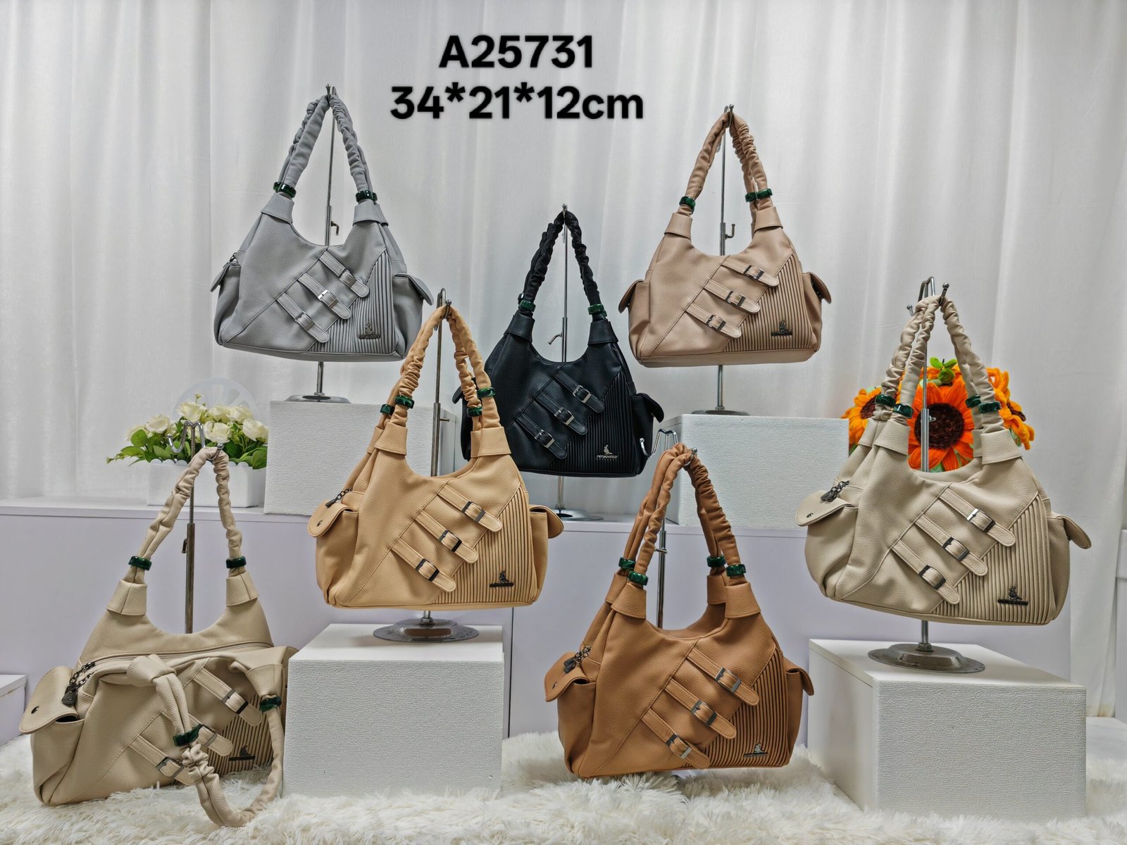 Oplus_16908288 New cross-border women's versatile bag, large capacity ladies' handbag, fashionable shoulder crossbody bag, foreign trade women's bag - Image 1