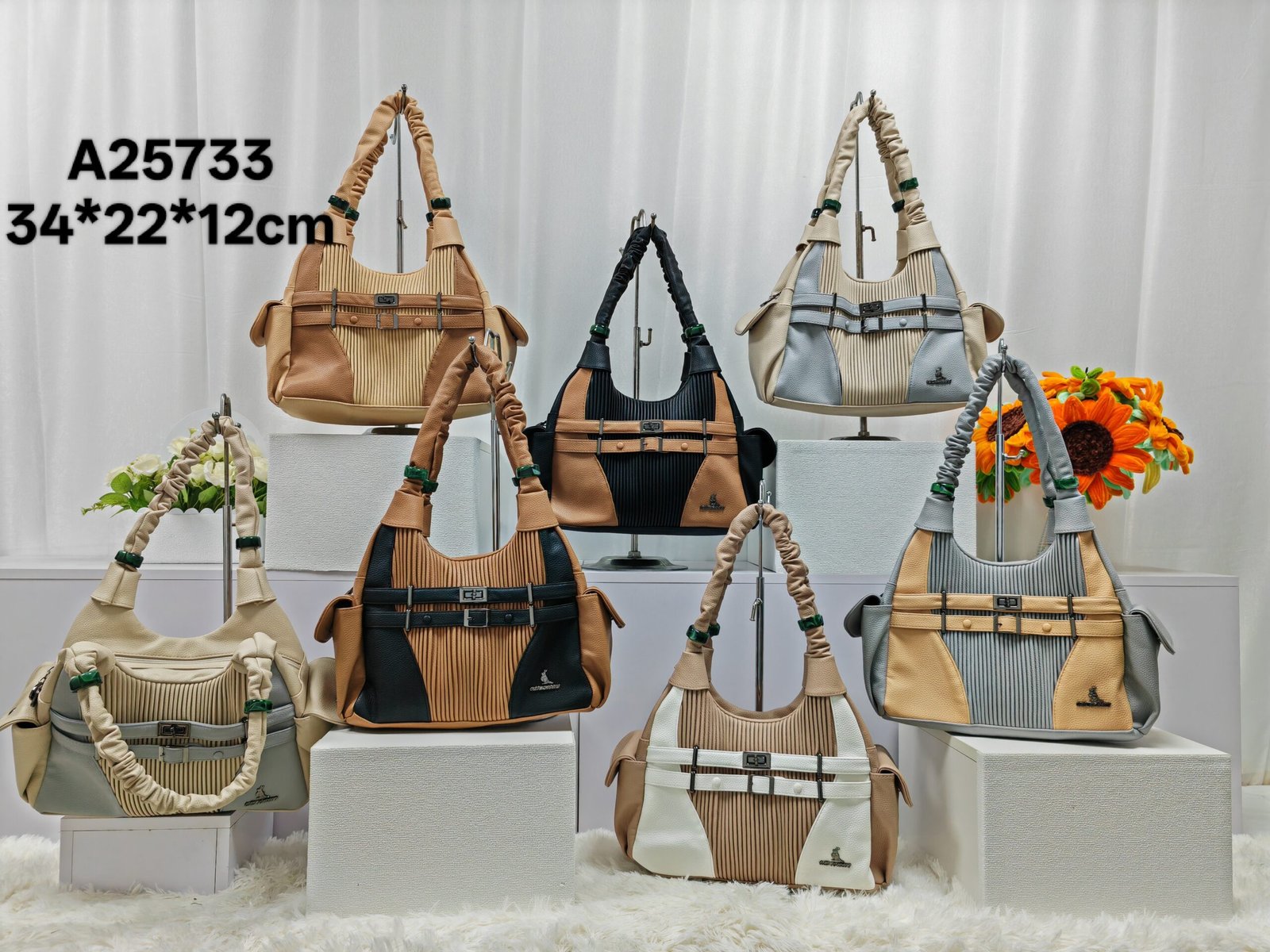 Oplus_16908288 New cross-border women's versatile bag, large capacity ladies' handbag, fashionable shoulder crossbody bag, foreign trade women's bag - Image 1