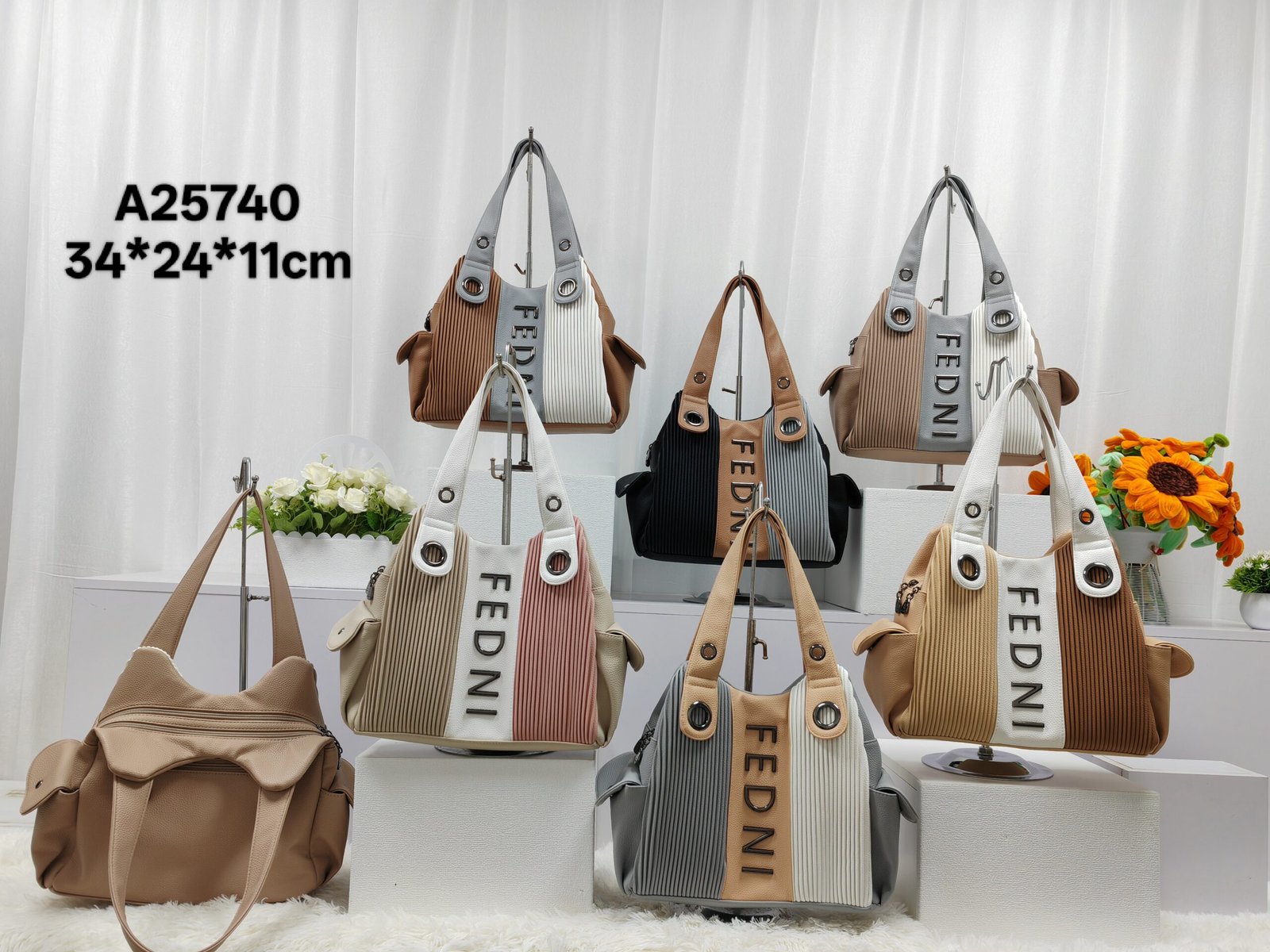 Oplus_16908288 New cross-border women's versatile bag, large capacity ladies' handbag, fashionable shoulder crossbody bag, foreign trade women's bag - Image 1