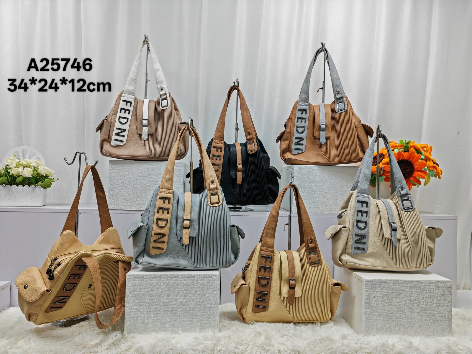 Oplus_16908288 New cross-border women's versatile bag, large capacity ladies' handbag, fashionable shoulder crossbody bag, foreign trade women's bag - Image 1