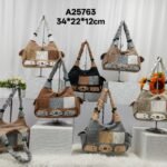 New cross-border women's versatile bag, large capacity ladies' handbag, fashionable shoulder crossbody bag, foreign trade women's bag