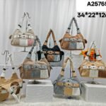 New cross-border women's versatile bag, large capacity ladies' handbag, fashionable shoulder crossbody bag, foreign trade women's bag