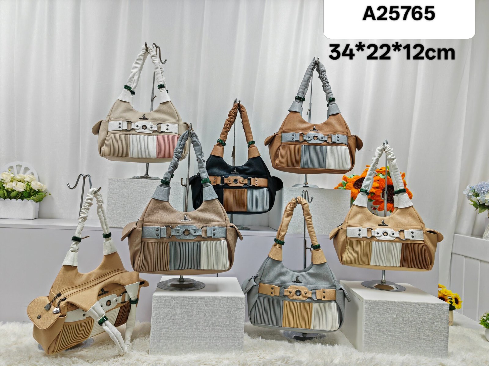 Oplus_16908288 New cross-border women's versatile bag, large capacity ladies' handbag, fashionable shoulder crossbody bag, foreign trade women's bag - Image 1