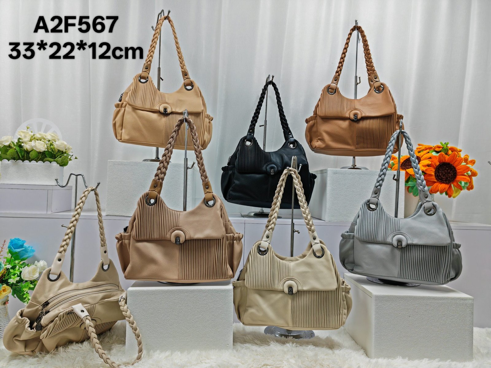 Oplus_16908288 New cross-border women's versatile bag, large capacity ladies' handbag, fashionable shoulder crossbody bag, foreign trade women's bag - Image 1
