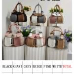 New cross-border women's versatile bag, large capacity ladies' handbag, fashionable shoulder crossbody bag, foreign trade women's bag