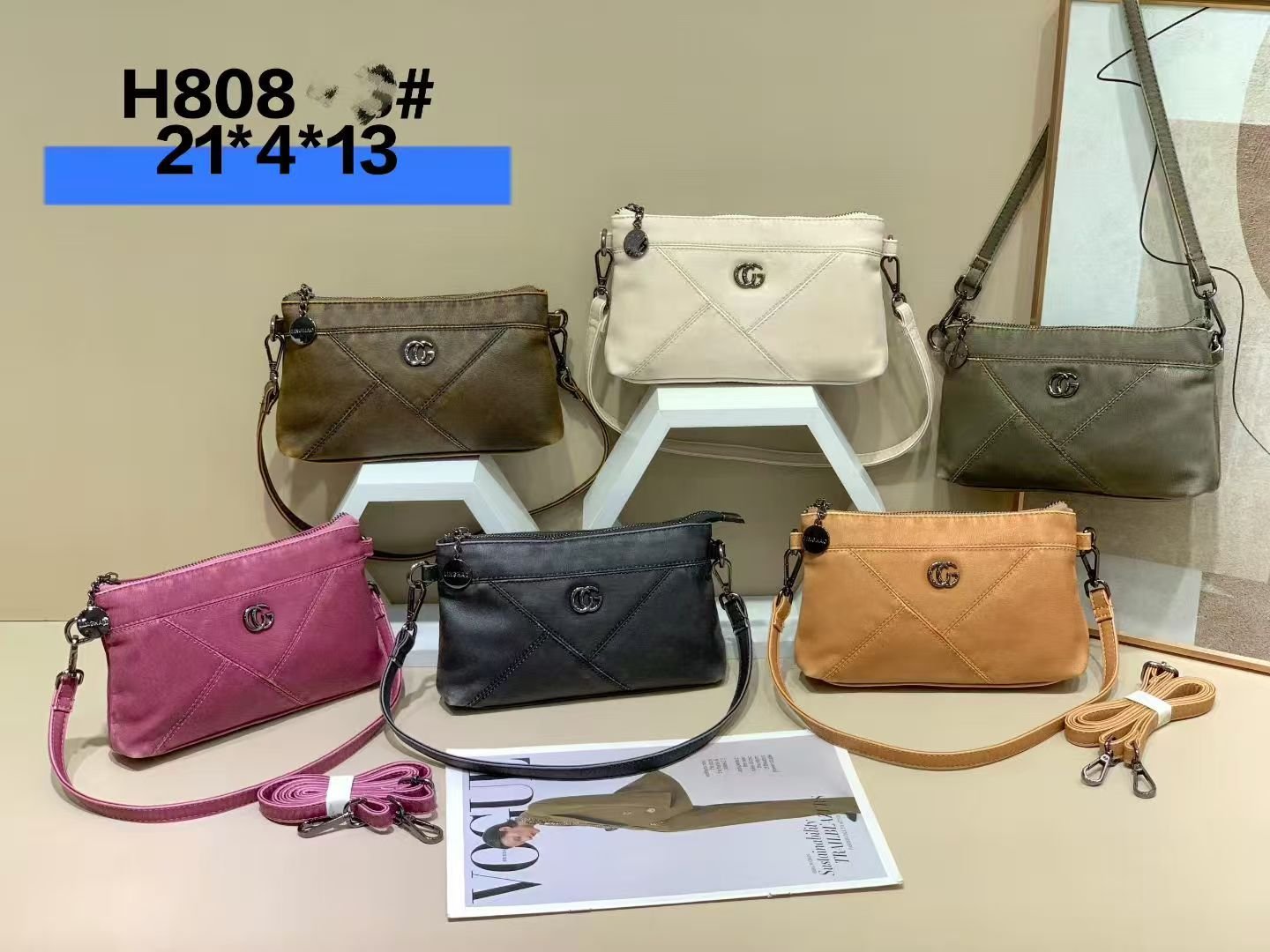H808 Original design women's bag, fashionable new style shoulder crossbody handheld ladies bag, factory direct supply - Image 1