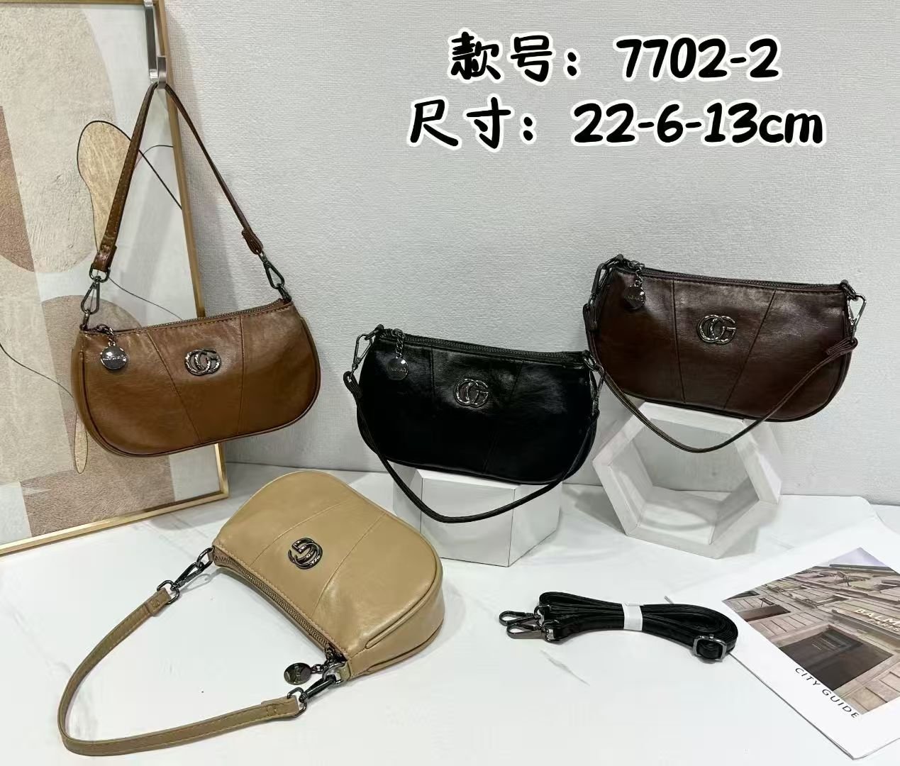 微信图片_20260504212606_232_2 Original design women's bag, fashionable new style shoulder crossbody handheld ladies bag, factory direct supply - Image 1