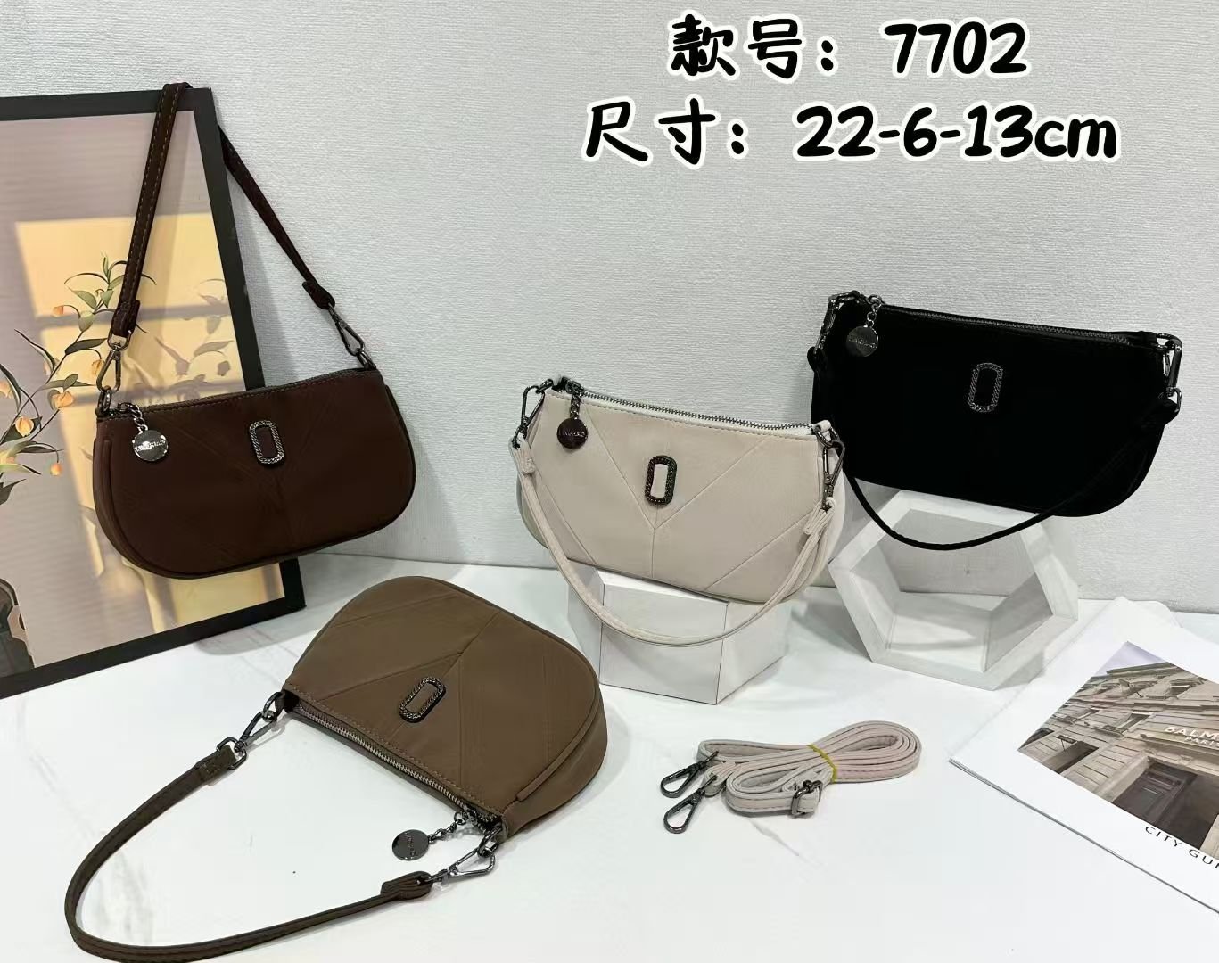 微信图片_20260504212901_242_2 Original design women's bag, fashionable new style shoulder crossbody handheld ladies bag, factory direct supply - Image 1