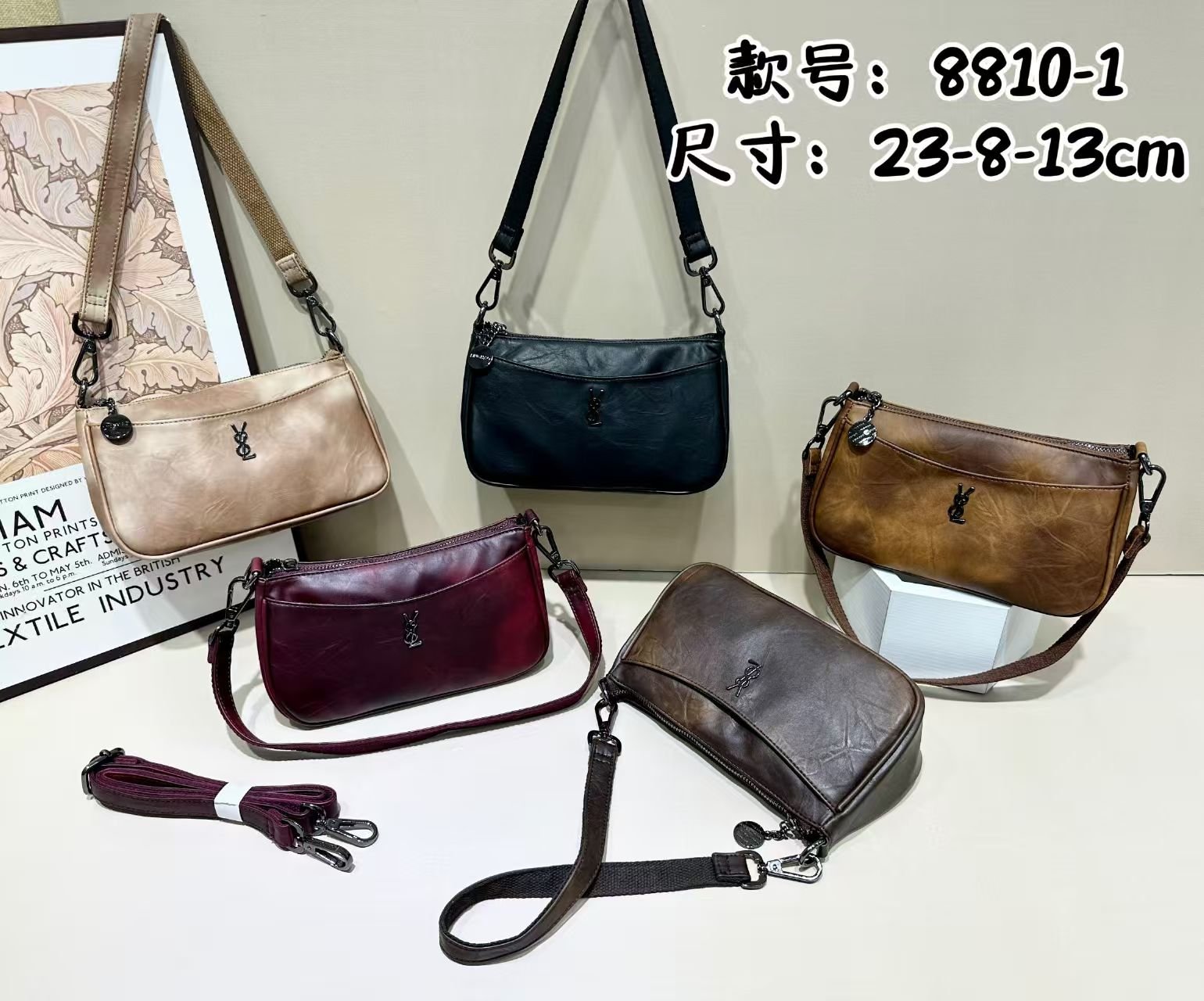 微信图片_20260505211111_432_2 Original design women's bag, fashionable new style shoulder crossbody handheld ladies bag, factory direct supply - Image 1