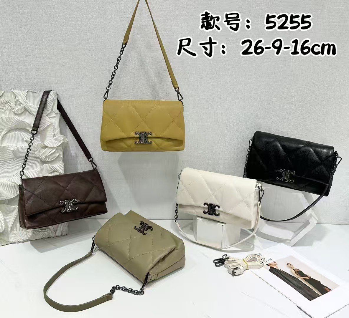 微信图片_20260506212010_67_5 Original design women's bag, fashionable new style shoulder crossbody handheld ladies bag, factory direct supply - Image 1