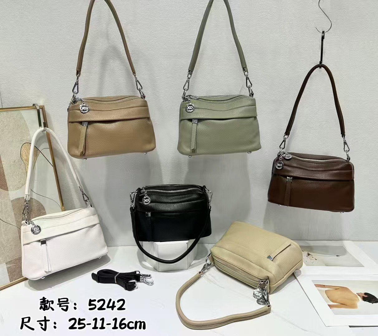 微信图片_20260506214011_147_5 Original design women's bag, fashionable new style shoulder crossbody handheld ladies bag, factory direct supply - Image 1