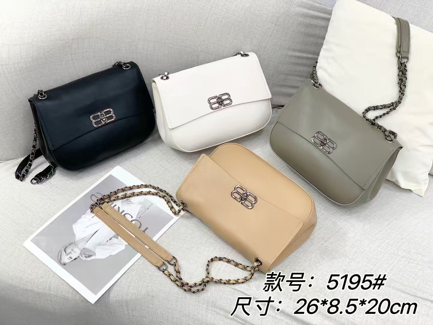 微信图片_20260506221047_266_5 Original design women's bag, fashionable new style shoulder crossbody handheld ladies bag, factory direct supply - Image 1