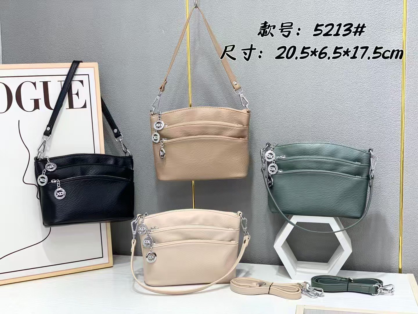 微信图片_20260507211105_292_5 Original design women's bag, fashionable new style shoulder crossbody handheld ladies bag, factory direct supply - Image 1