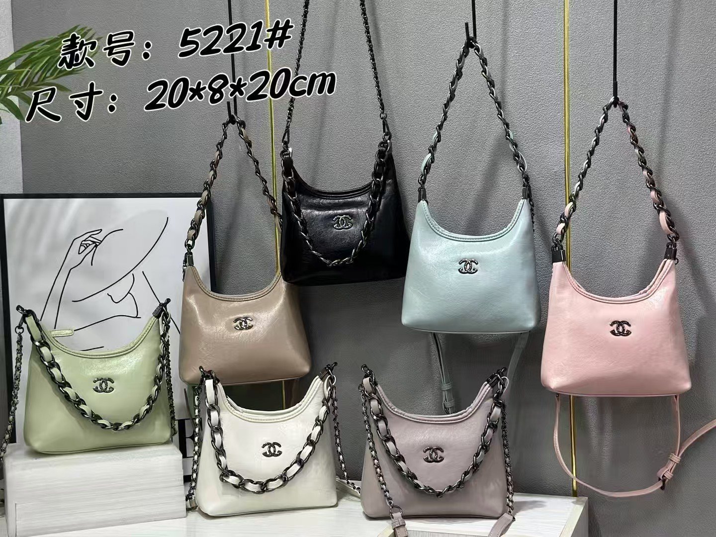 微信图片_20260507213243_306_5 Original design women's bag, fashionable new style shoulder crossbody handheld ladies bag, factory direct supply - Image 1